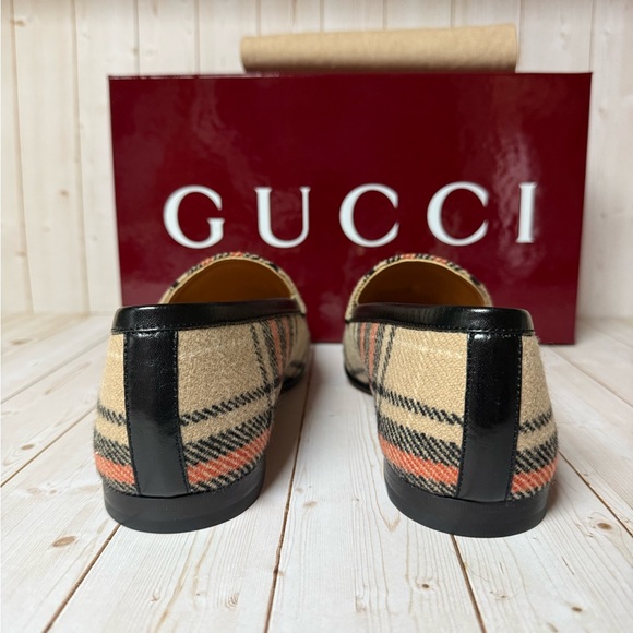 Gucci Jordaan Tartan Jordaan Wool Loafer - Picture 10 of 14